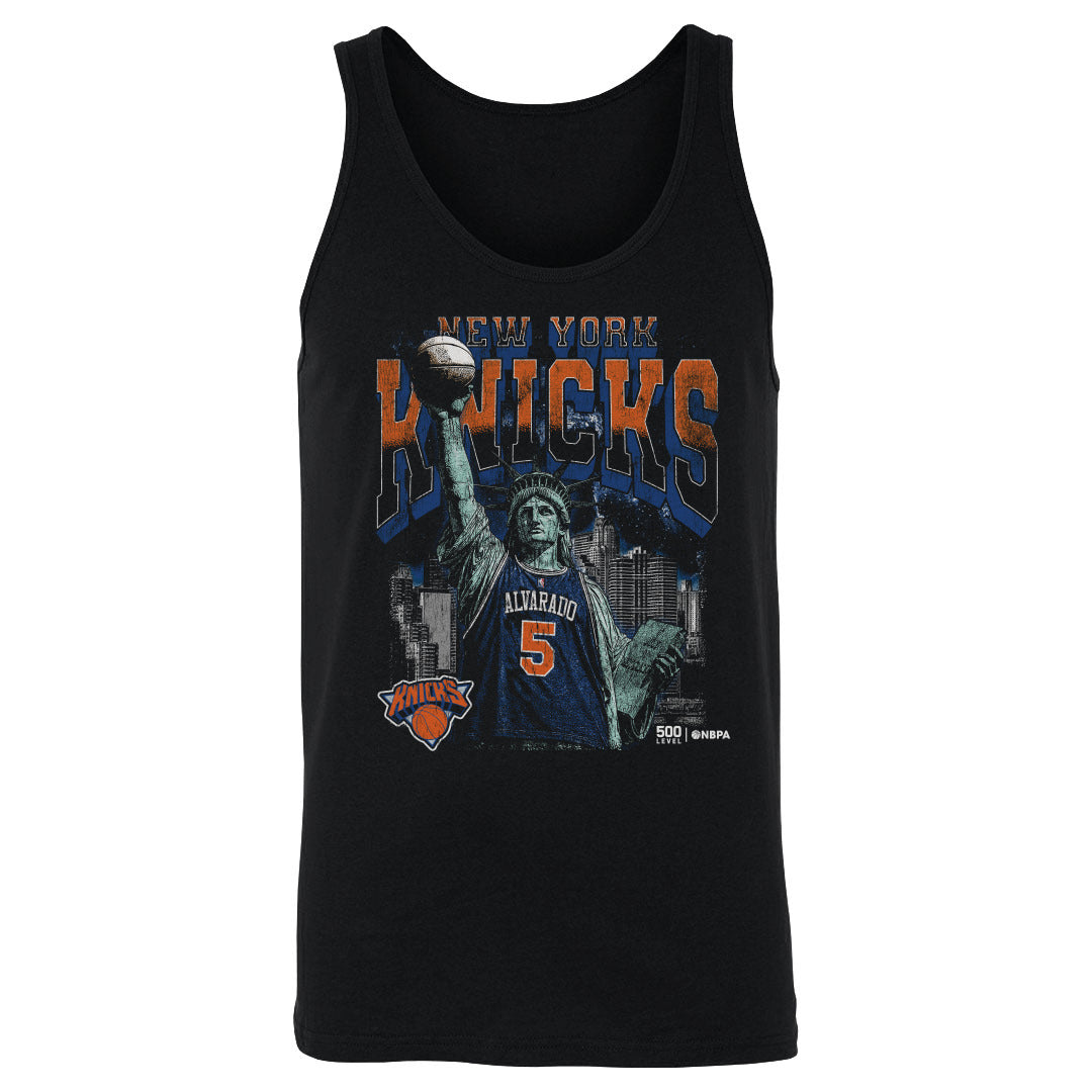 Jose Alvarado New York Knicks Statue Of Liberty WHT