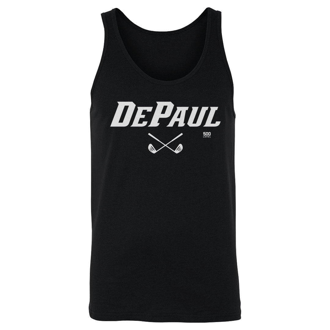 DePaul Blue Demons Golf Minimalist WHT