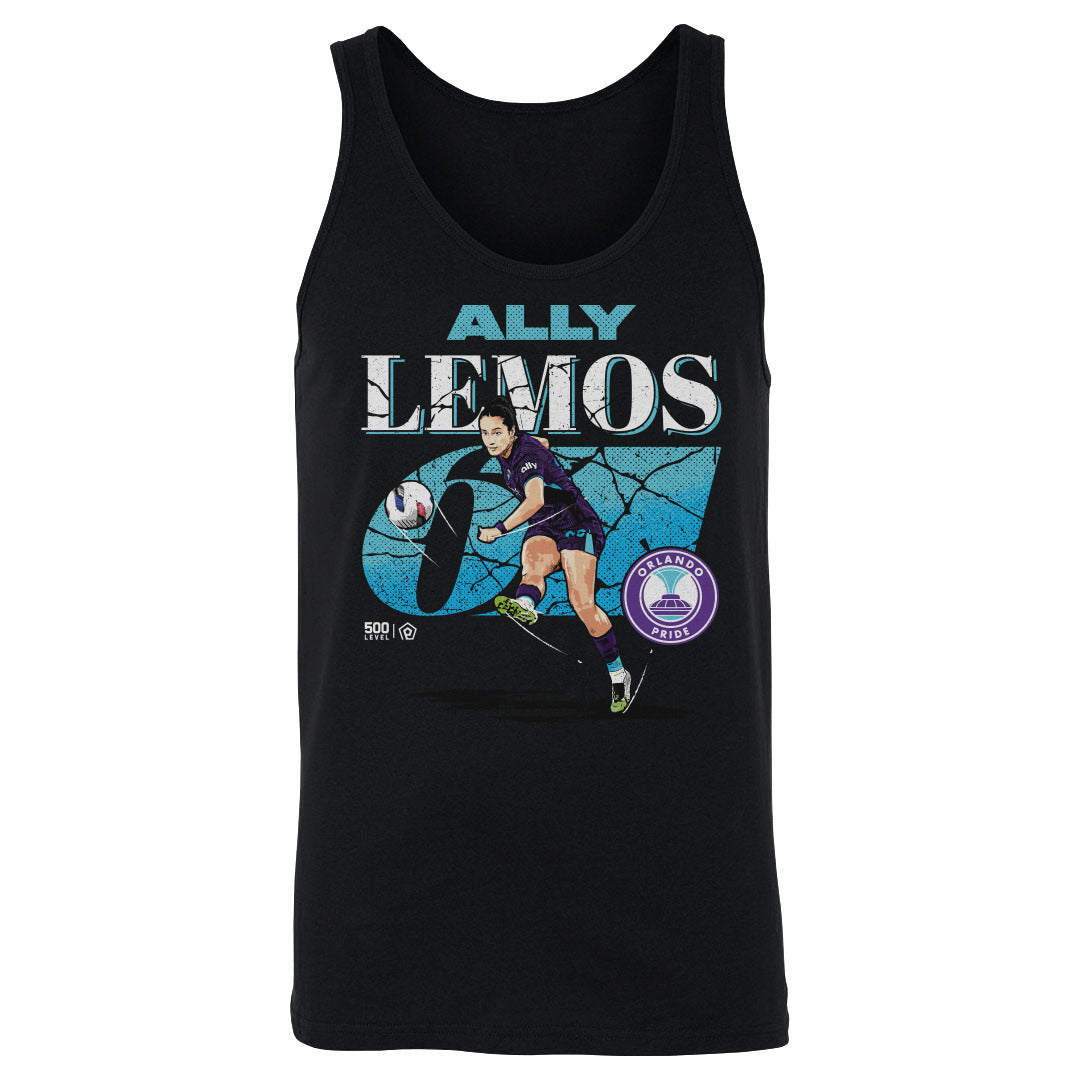 Ally Lemos Orlando Pride Cracked Number WHT