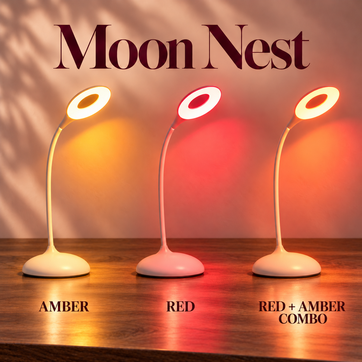 MoonNest | Circadian-Friendly Portable Table Lamp