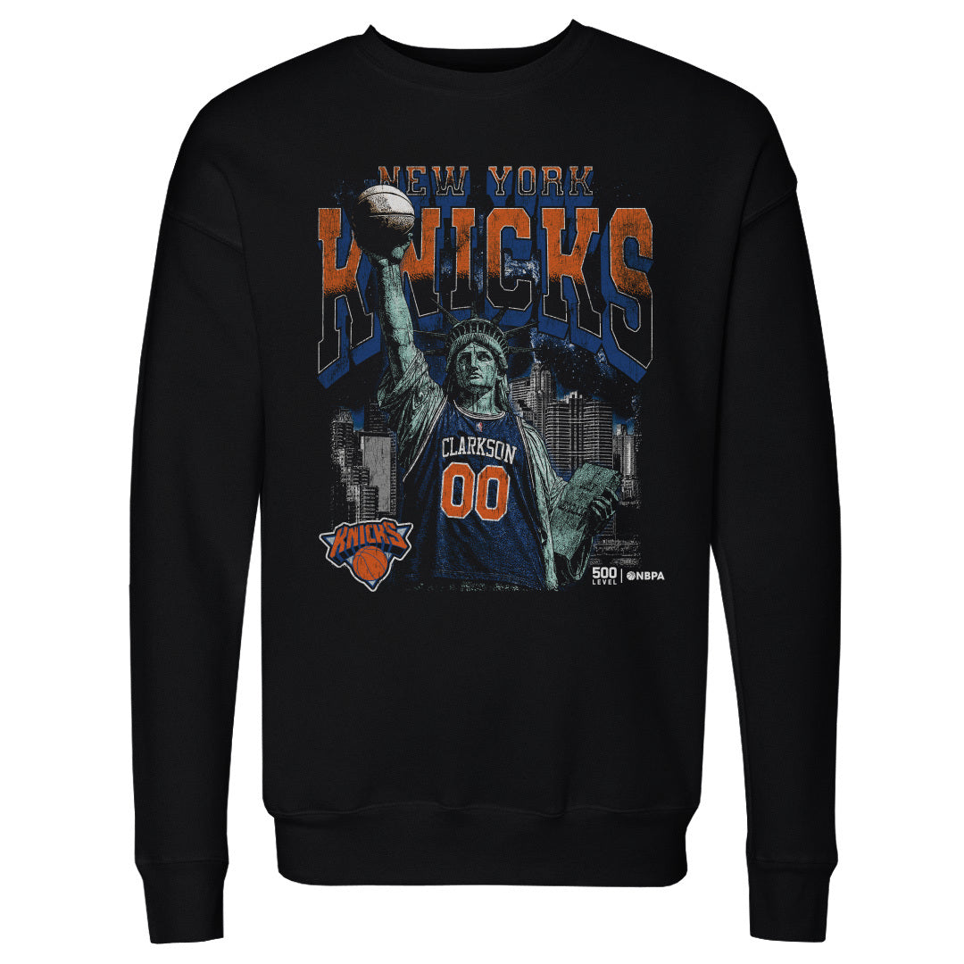 Jordan Clarkson New York Knicks Statue Of Liberty WHT