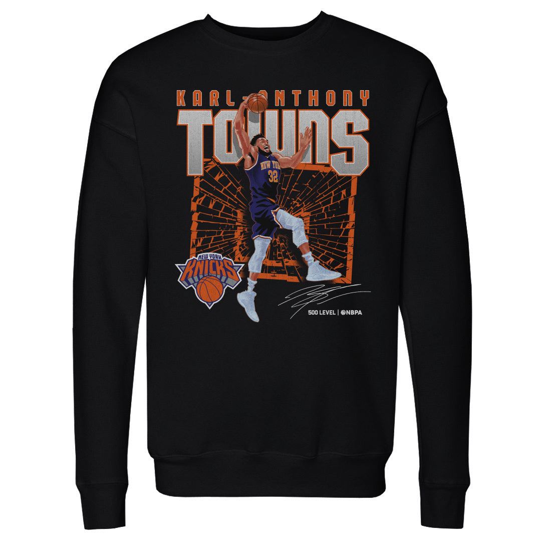 Karl-Anthony Towns New York Knicks Shattered WHT