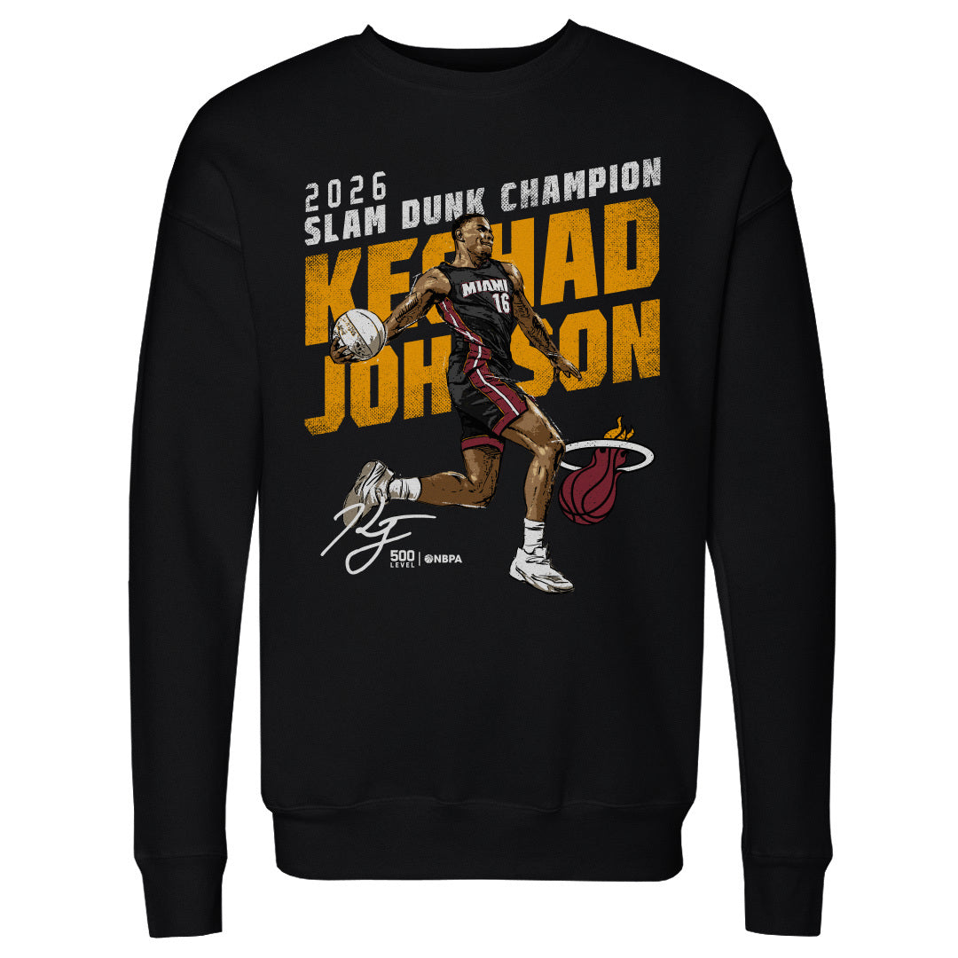 Keshad Johnson Miami Heat 2026 Slam Dunk Champion WHT