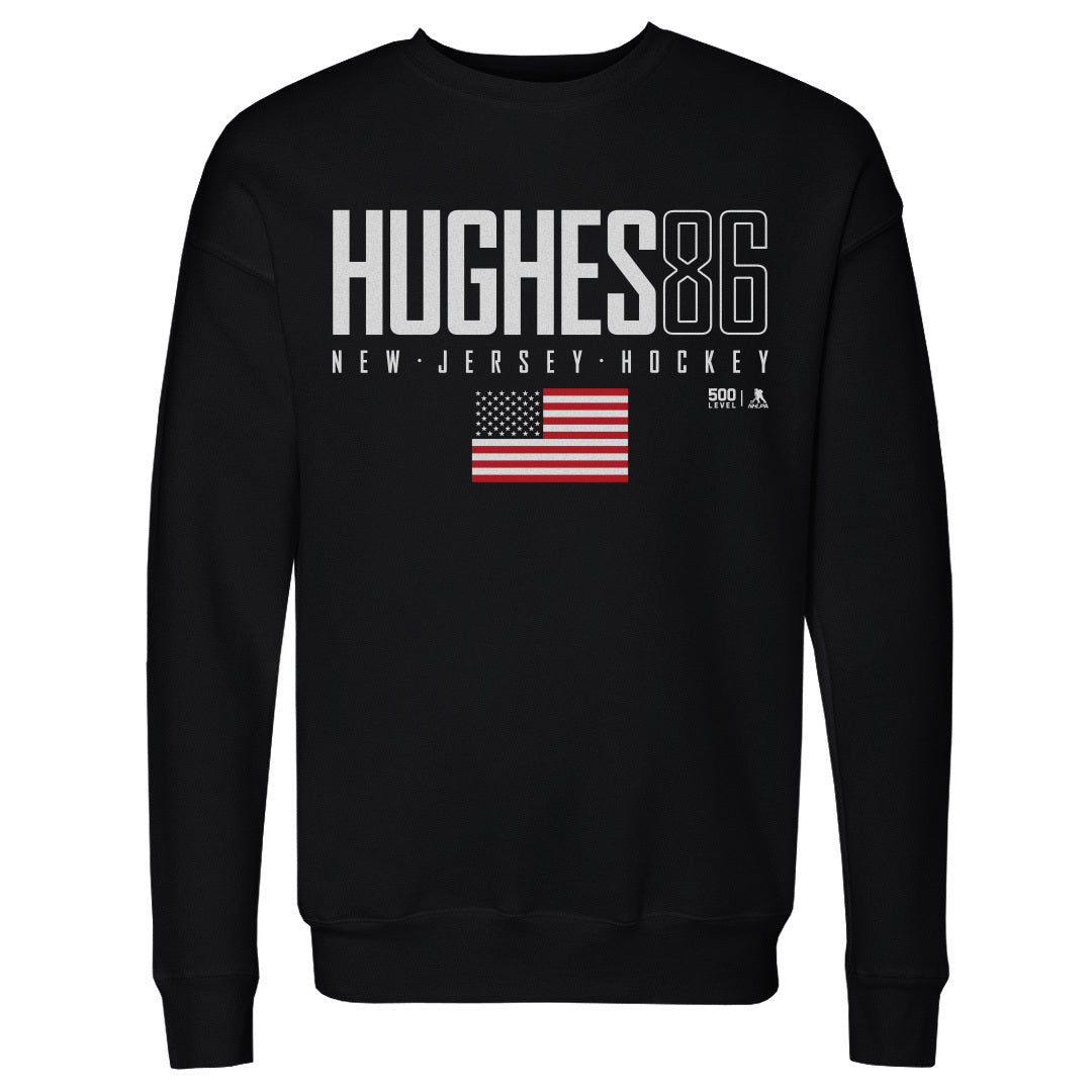 Jack Hughes New Jersey USA Elite WHT