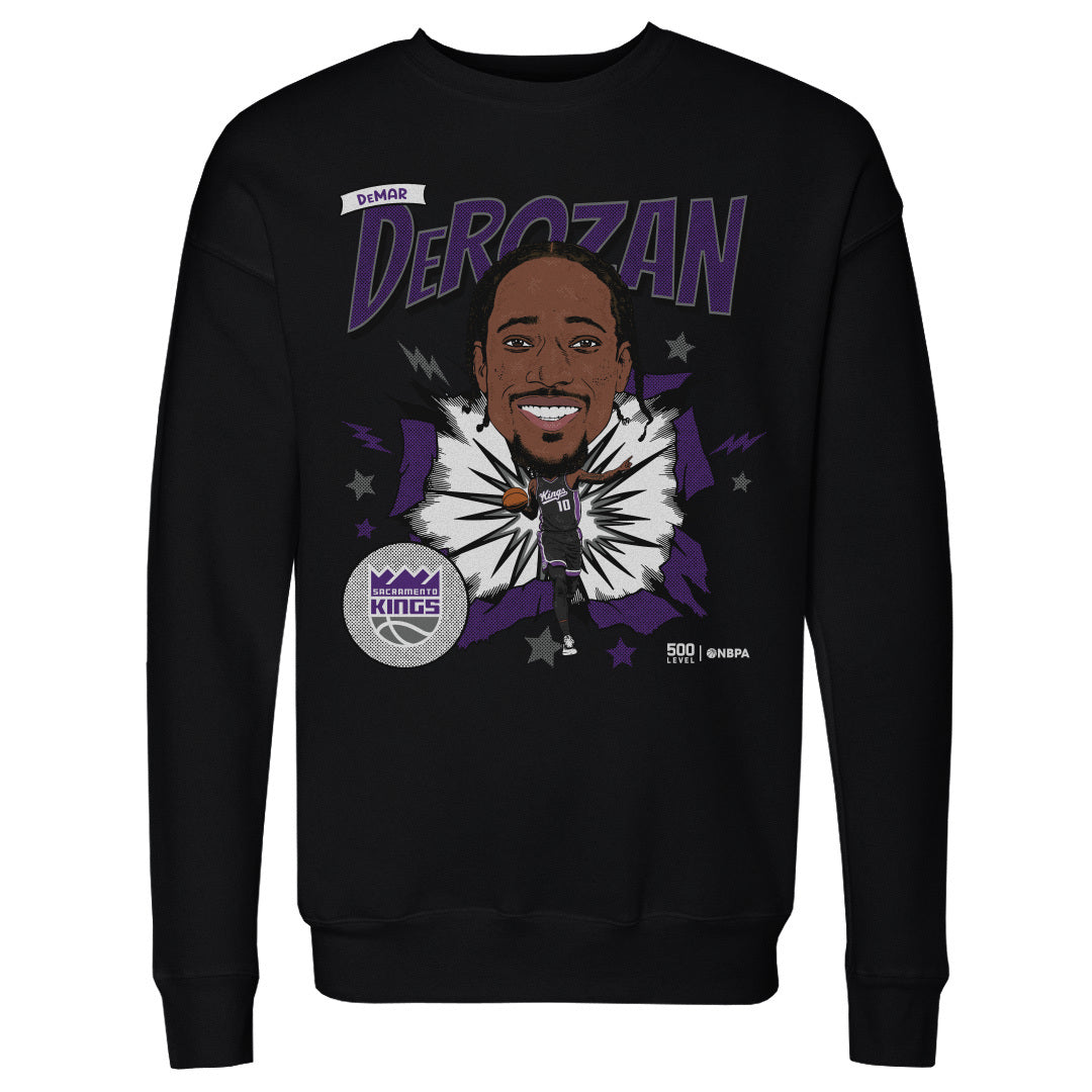DeMar DeRozan Sacramento Kings Caricature WHT
