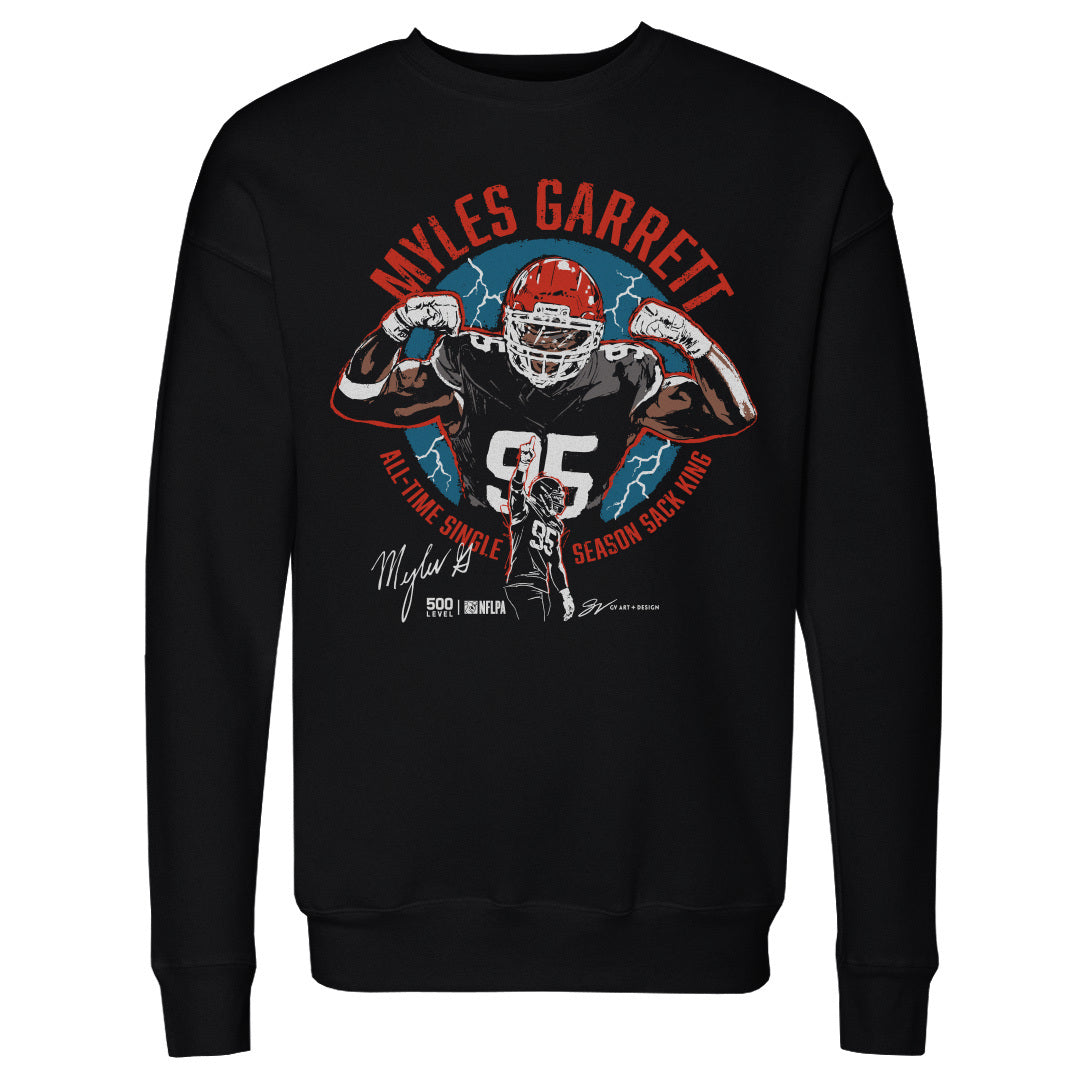 Myles Garrett Cleveland All-Time Sack King WHT