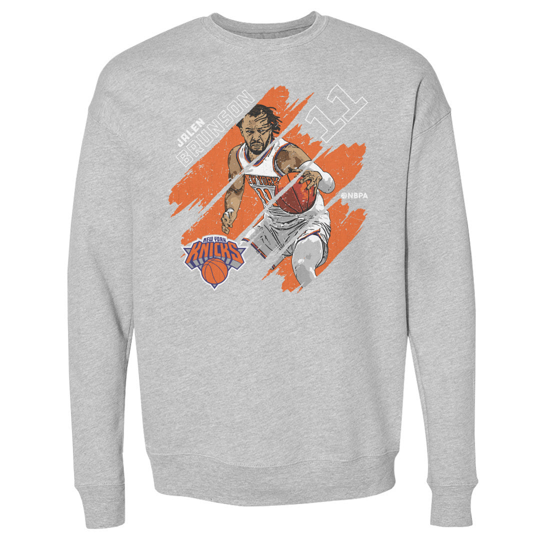 Jalen Brunson New York Knicks Stripes WHT