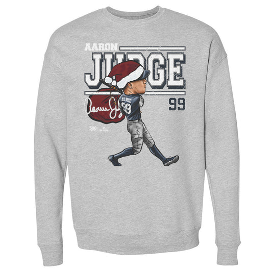 Aaron Judge New York Y Cartoon Santa Hat WHT