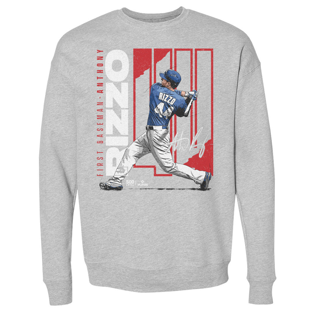 Anthony Rizzo Chicago C Stretch WHT