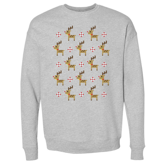 Christmas 8-bit Reindeer WHT