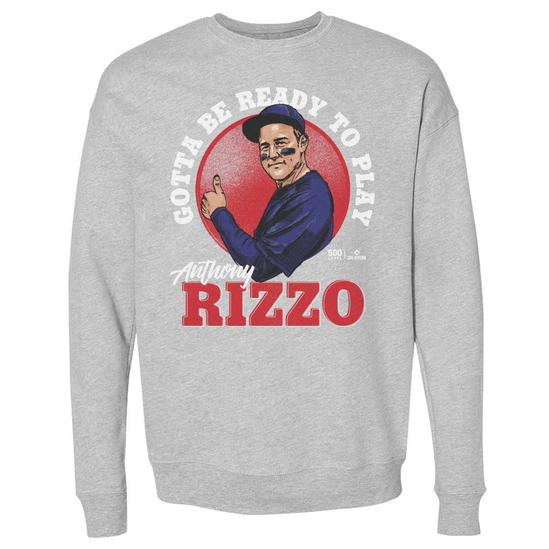 Anthony Rizzo Chicago C Ready To Play W WHT