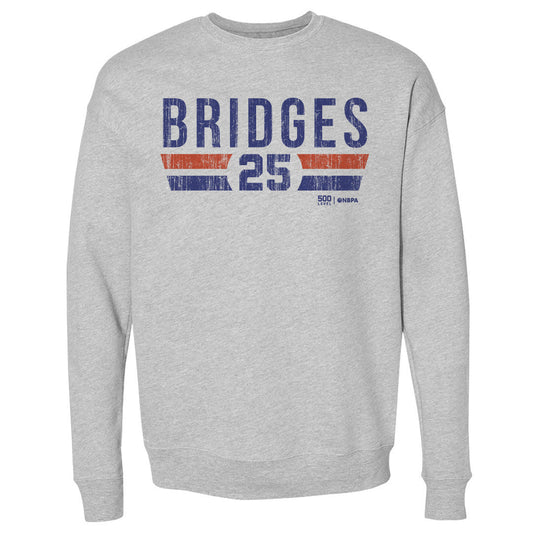 Mikal Bridges New York Knicks Font
