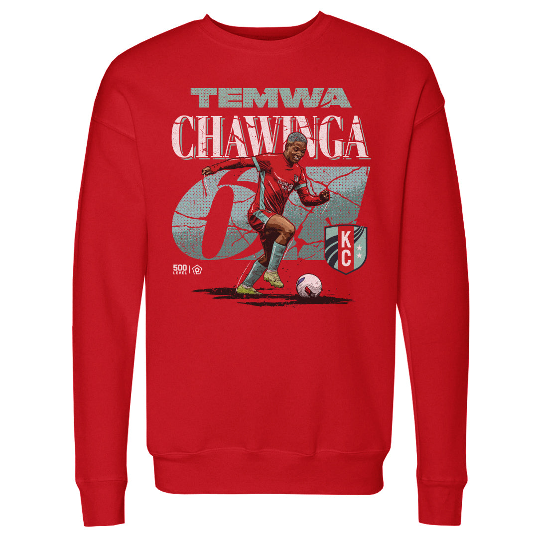Temwa Chawinga Kansas City Current Cracked Number WHT