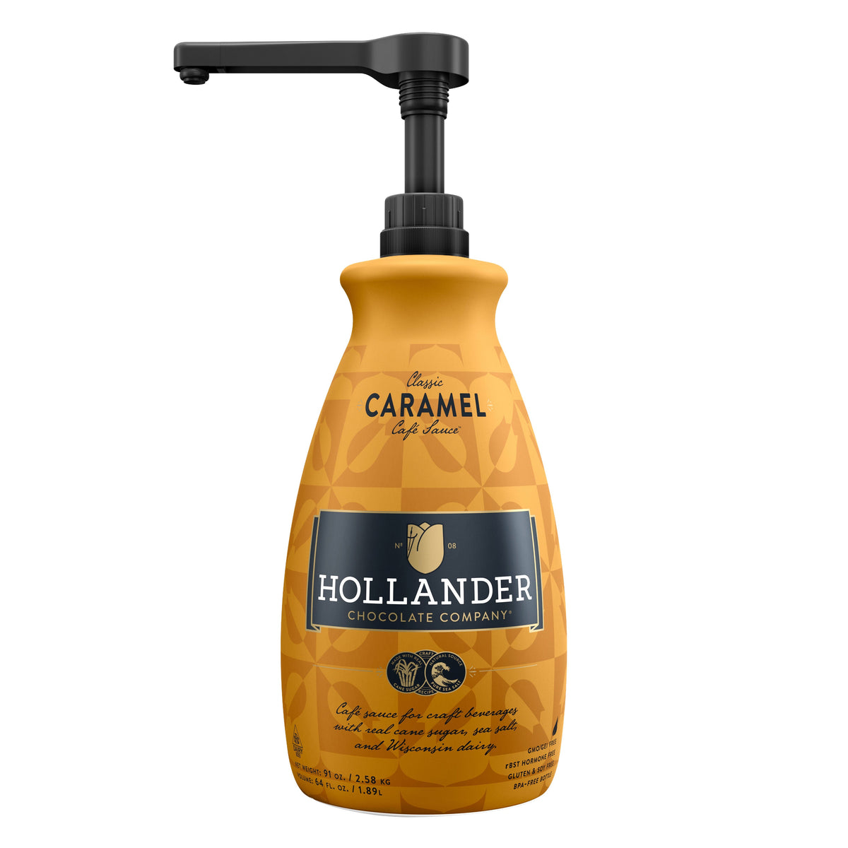 Hollander Classic Caramel Cafe Sauce