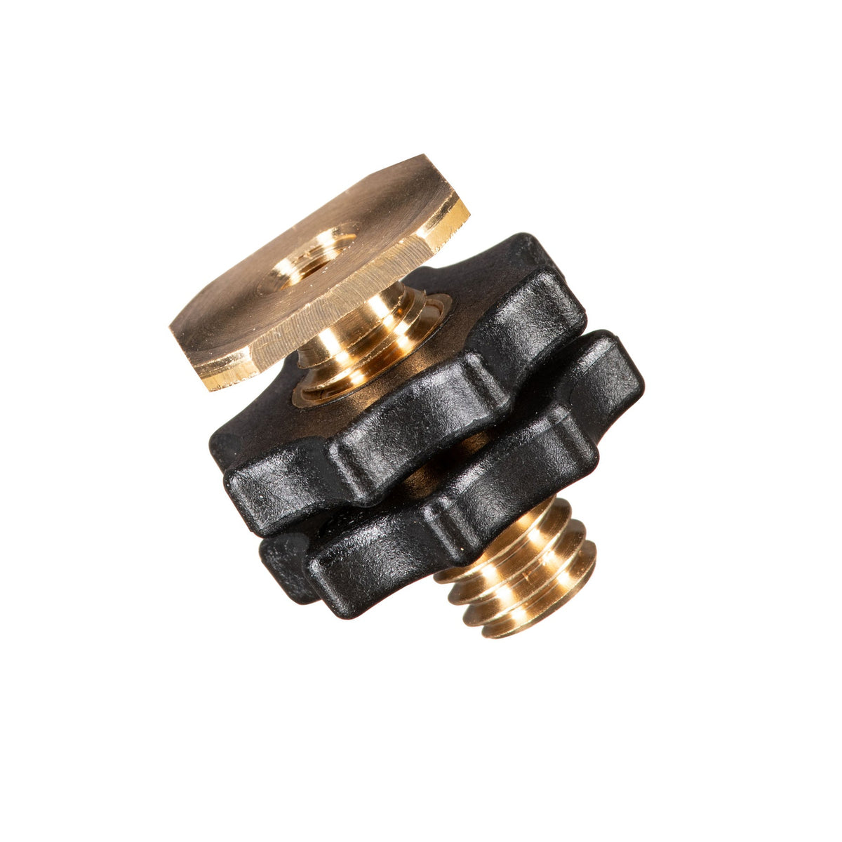 Rycote Brass Shoe Adaptor with Male Thread - 1/4" or 3/8”