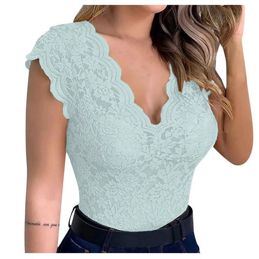 Lace Vixen – Sexy Women’s Lace Camisole Tank Top, Candy Colors That Rock Every Summer Night