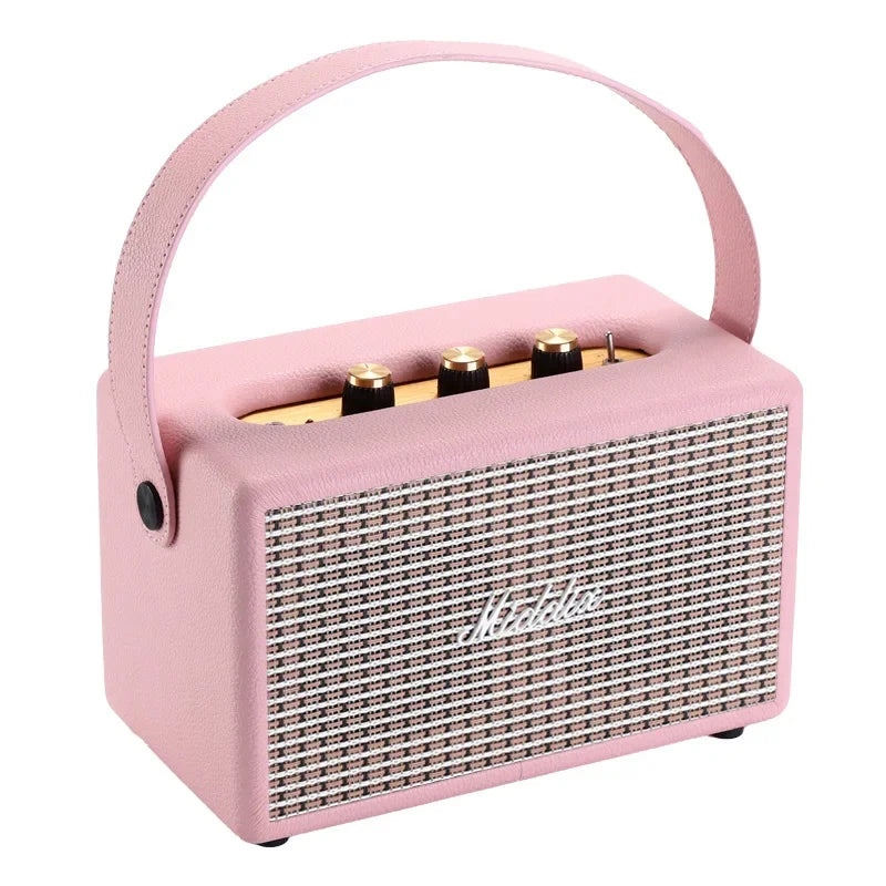 π KEEGAR BloodRiff Retro Bluetooth Speaker β 200W Wooden Portable Sound Beast with Hi-Res Stereo for Rockers, Rebels & Road Dogs