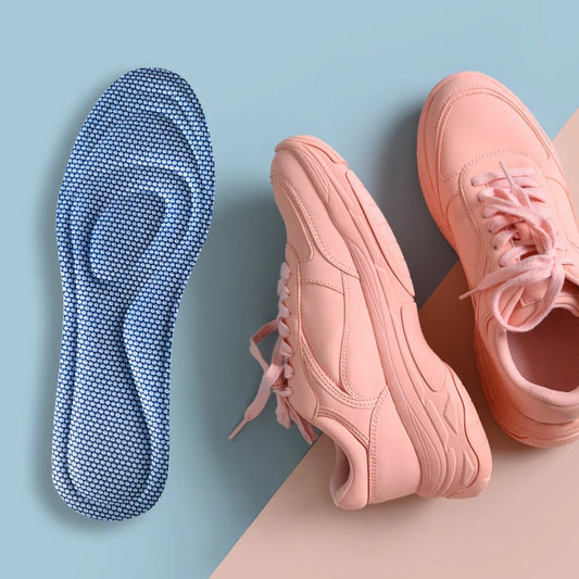 CloudStep Pro — Breathable Arch Support Massage Insoles for Walking, Work & Sport