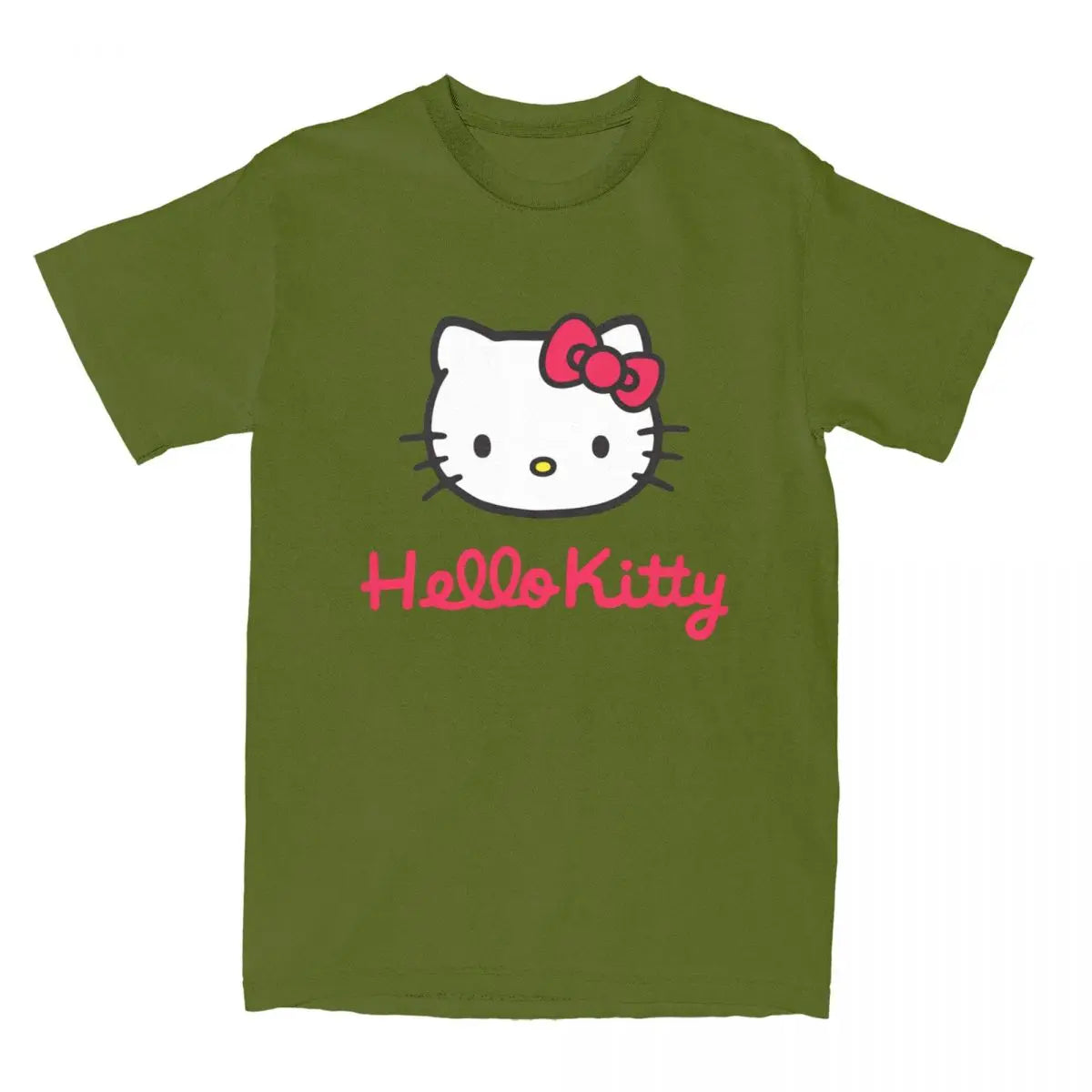 Hello Kitty Vintage T-Shirt for Men & Women - Cotton All-Season Casual Tee