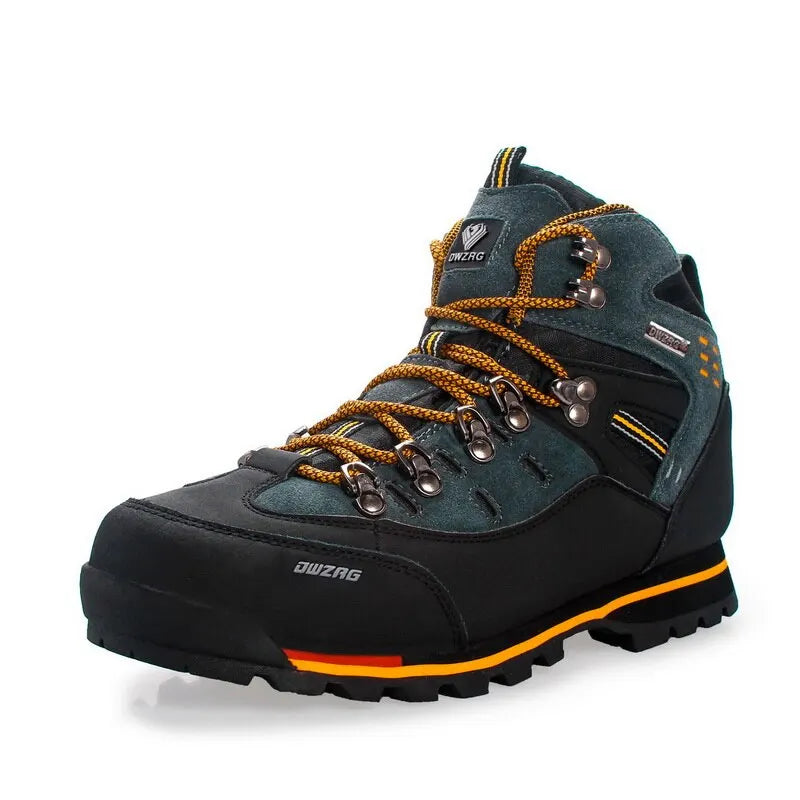 RiffHiker V1 – Men’s Leather Climbing Boots for Mountain Trails & Street Rebellion