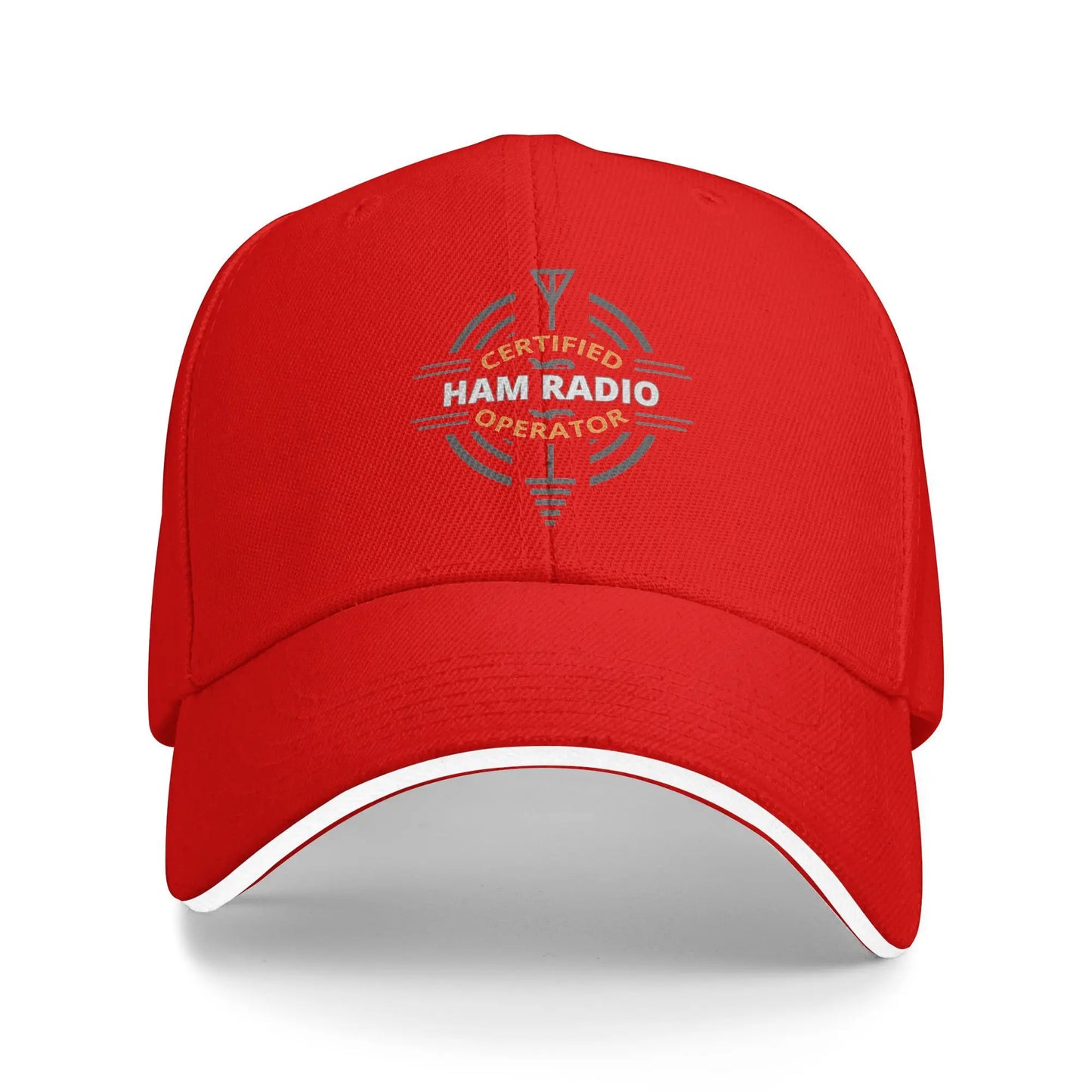Ham Radio Operator Trucker Baseball Cap Adjustable Sun Protection Hiking Fishing Unisex Hat