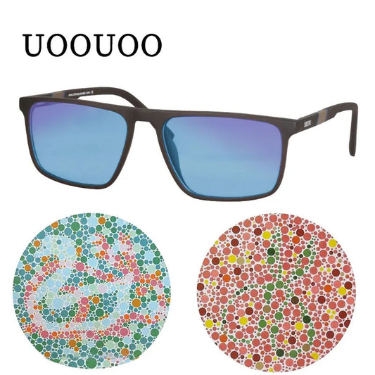 Shinu Red Green Color Blind Corrective Sunglasses – Metalhead Vision Eyewear for Driving and Rock Life