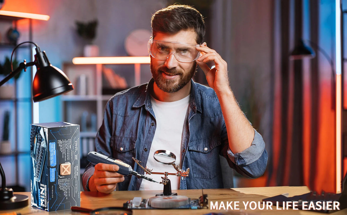 Galacok 180X Tactical Precision Driver Vault – Magnetic Micro Drill Kit for Electronics, Eyewear & Mobile Repairs | Chrome-Vanadium Alloy Steel | Pro Storage Case Included