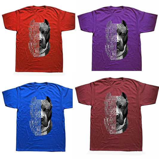 Pitbull Powerhouse Graphic Tee: Hilarious, Heartfelt, and Hardcore Streetwear for Dog Lovers - The Ultimate Birthday Gift