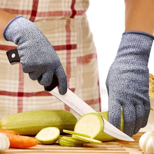 Grade 5 Cut-Proof Kitchen Safety Gloves for Slicers, Dicers & DIY Daredevils | Food-Safe, Scratch-Resistant, Chef-Approved!