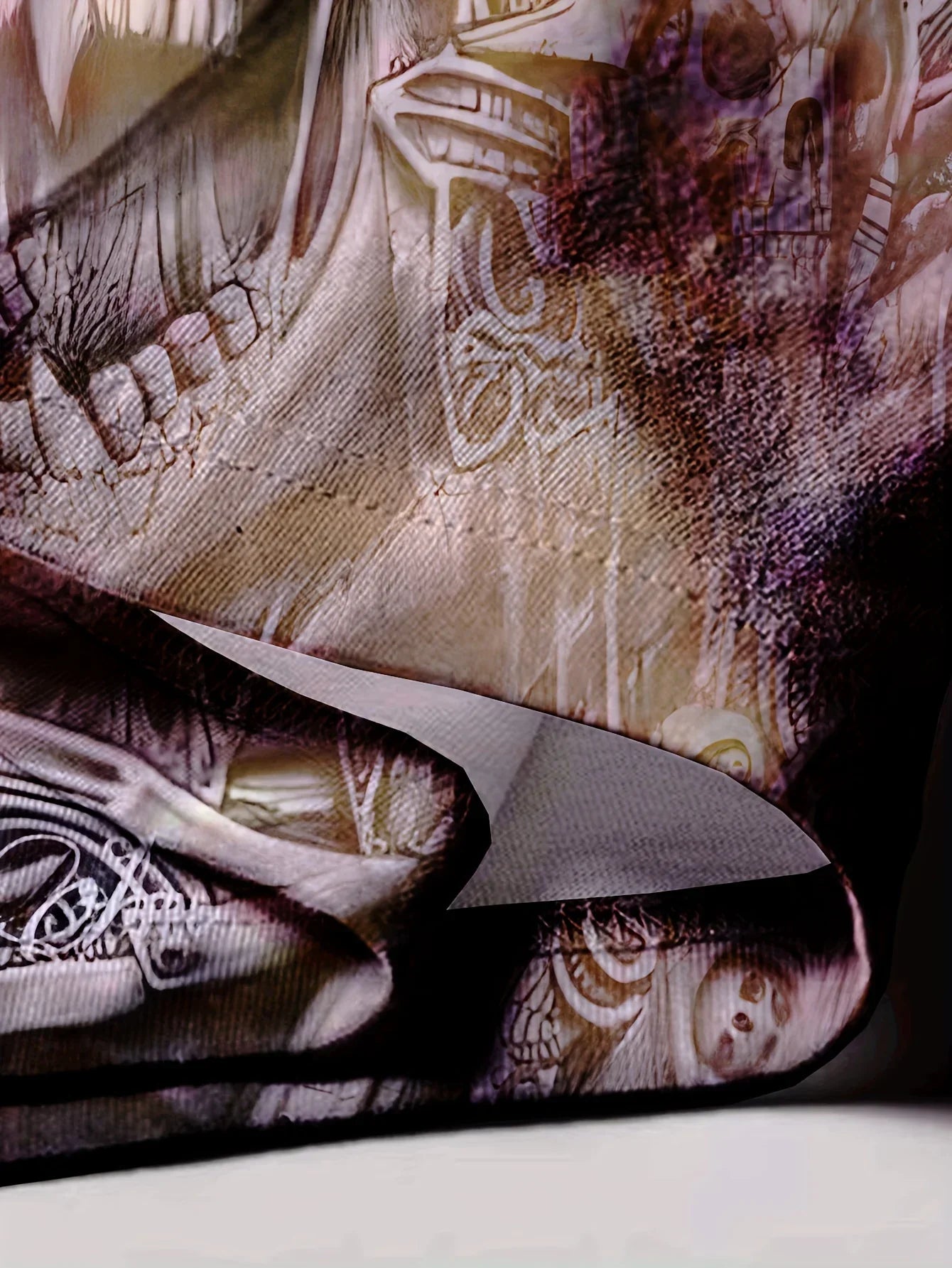 Dead Cool – Skull Print Men’s Oversized Streetwear T-Shirt (Summer Stretch Casual Tee)