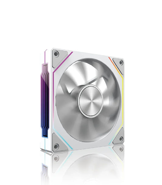 PRISM RIOT UF-2 PRO | 120mm 9-Blade ARGB Metalstorm Fan – Shred Heat, Not Riffs