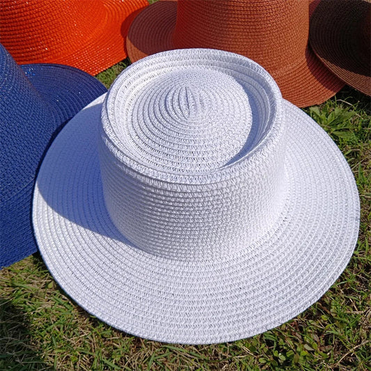 Lizard Vigilante Candy Straw Sun Hat – adjustable raffia summer hat for outlaw beach days & street-side shade