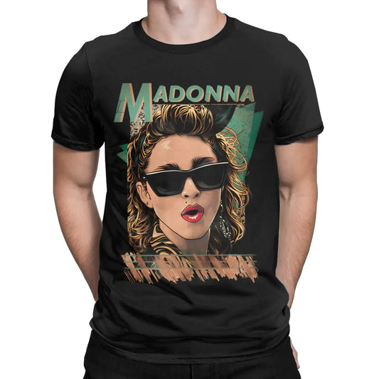 Like A Rockstar Tee – Madonna Vintage Pop Icon Shirt for Rebels, Lovers, and Stage Legends