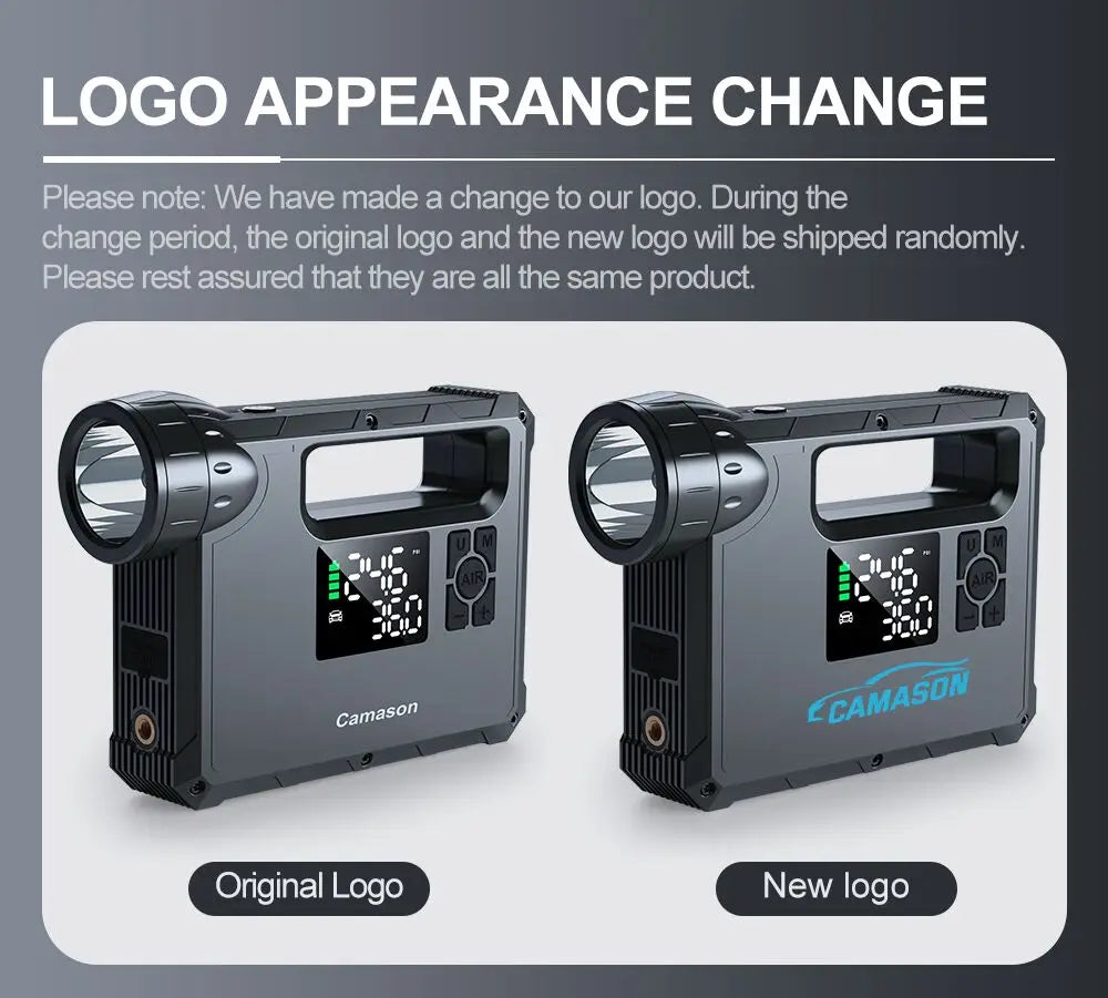 Road Riot X7 – 5-In-1 Car Jump Starter With Air Compressor, Flashlight & Power Bank