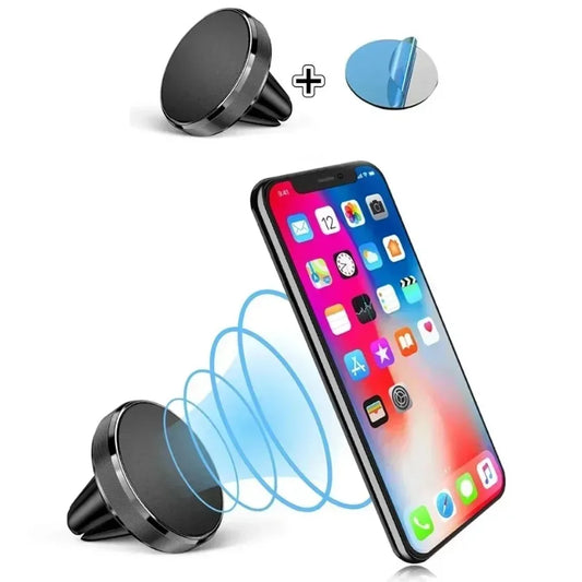 THOOBO! AirGrip Magnet Car Mount — 360° Air Vent Magnetic Phone Holder for iPhone, Samsung, Xiaomi & GPS Devices 🚗🧲