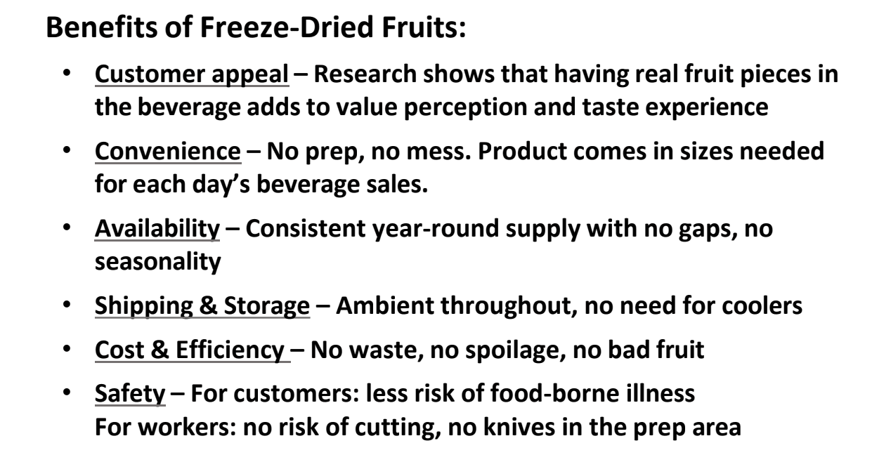 Innovative Freeze Dried Fruits - Dragon Fruit