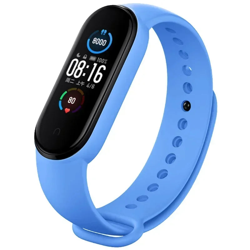 MiSnap Pop-Band: The Silky-Smooth Silicone Strap for Xiaomi Mi Band Legends (3/4/5/6/7)