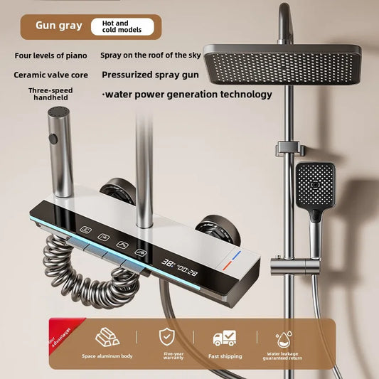 Brass Bastard Shower System – Industrial-Grade Pressure Shower Set for Bathroom Combat