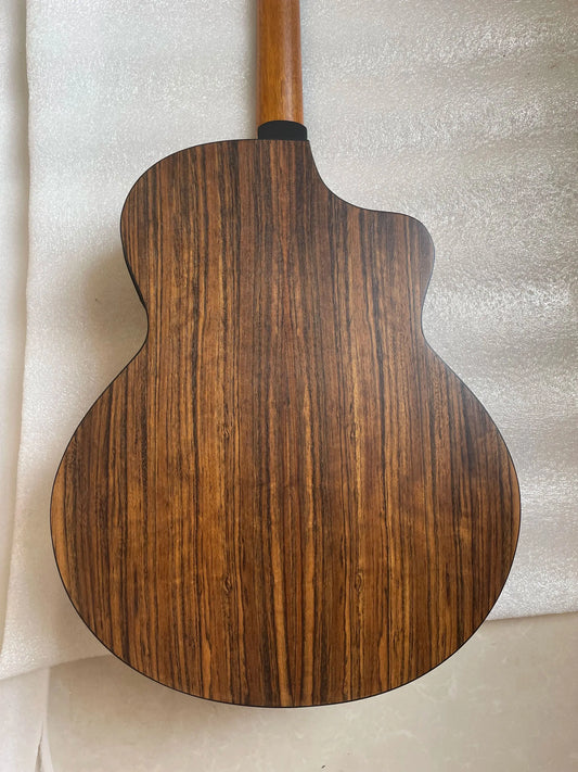 Left-Hand Phantom Matte Acoustic — 41" EQ-Ready Rebel Guitar for Real Southpaw Players