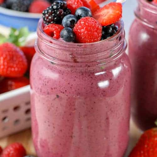 Dr. Smoothie Four Berry Fruit Smoothie Concentrate