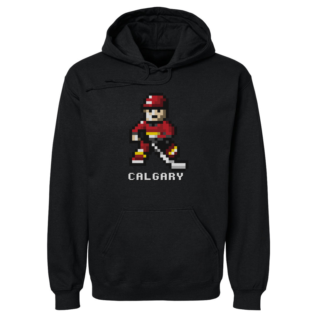Calgary Hockey 8-bit WHT