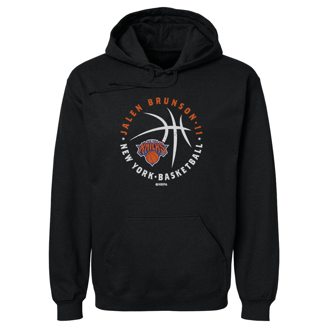 Jalen Brunson New York Knicks Player Ball WHT