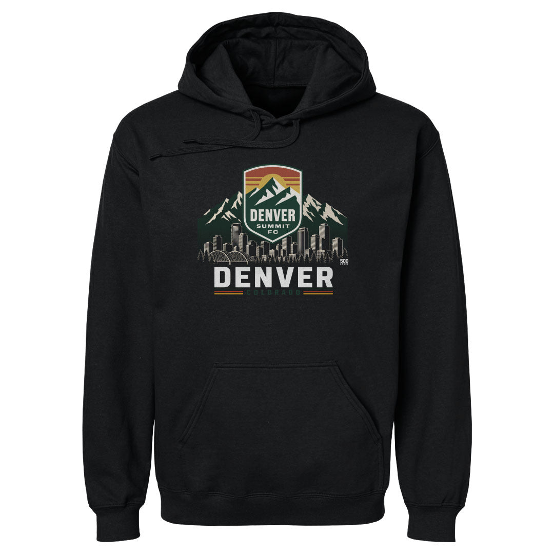 Denver Summit FC Skyline Logo WHT