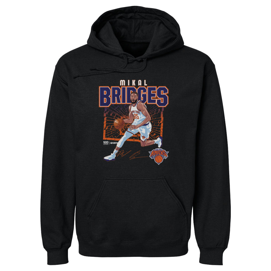 Mikal Bridges New York Knicks Shattered WHT