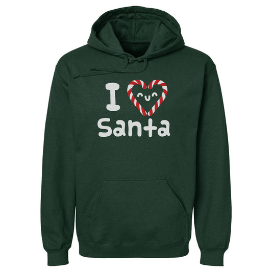 Christmas I Love Santa WHT