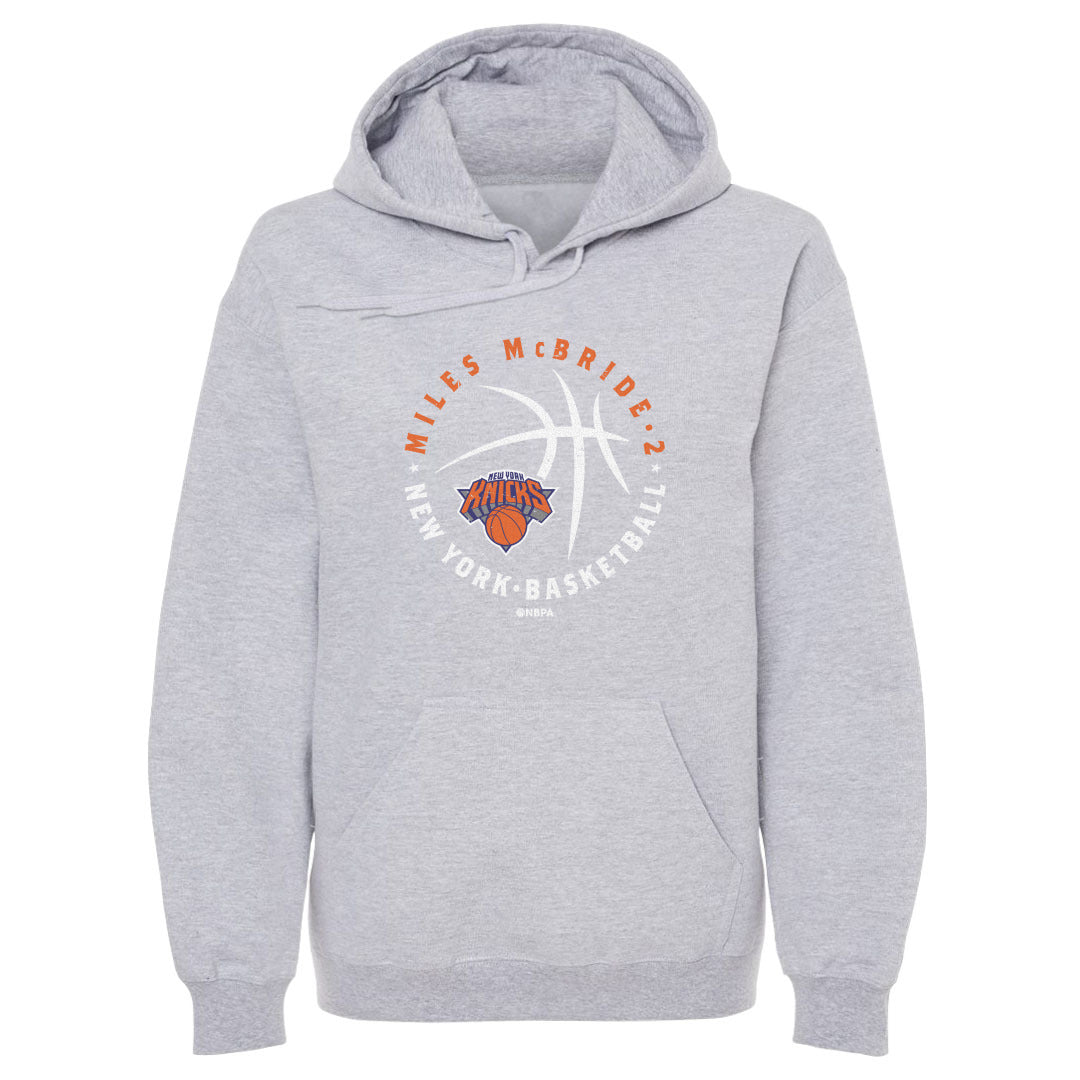 Miles McBride New York Knicks Player Ball WHT