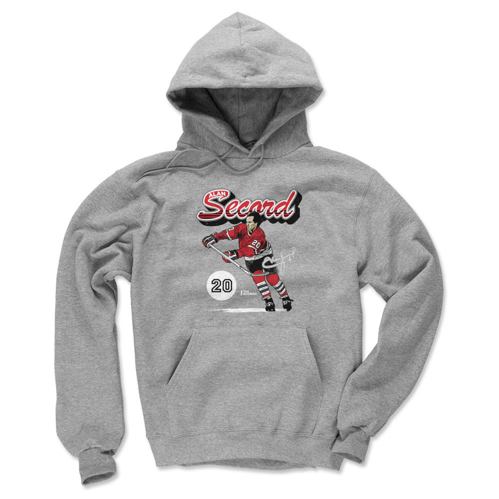 Alan Secord Chicago Retro Script WHT