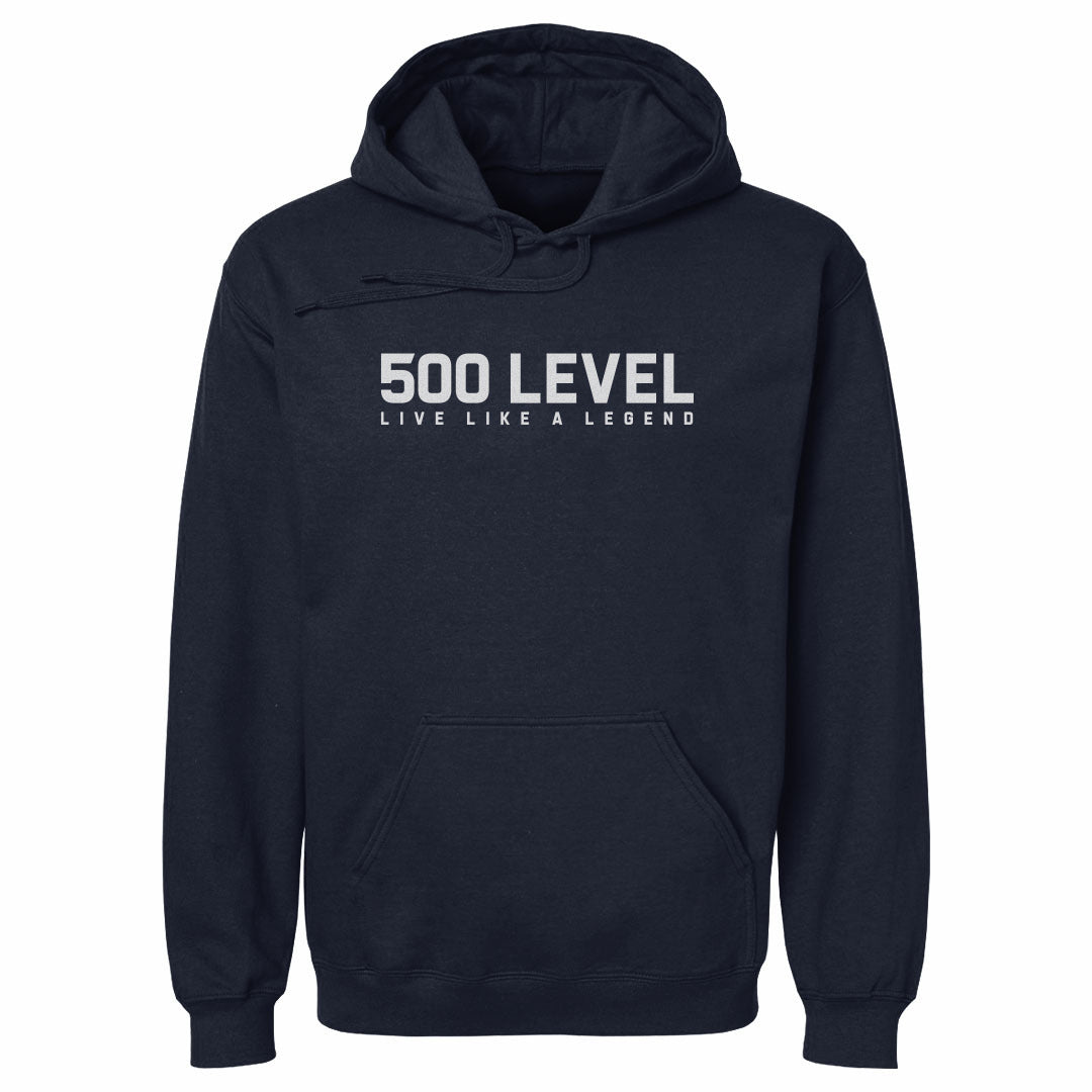 500 LEVEL Wordmark WHT