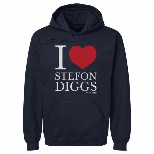 Stefon Diggs New England I Love WHT