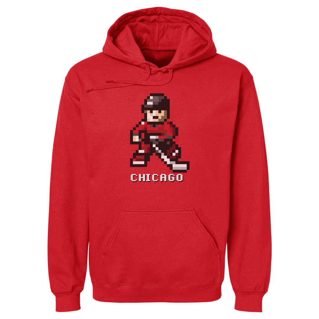 Chicago Hockey 8-bit WHT